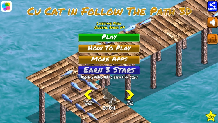 Cu Cat in Follow The Path Free screenshot-0