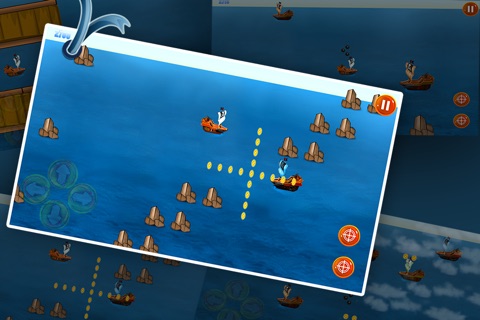 Dark Flag Sail War : The Pirate Ship Death Sea Mission - Gold screenshot 2