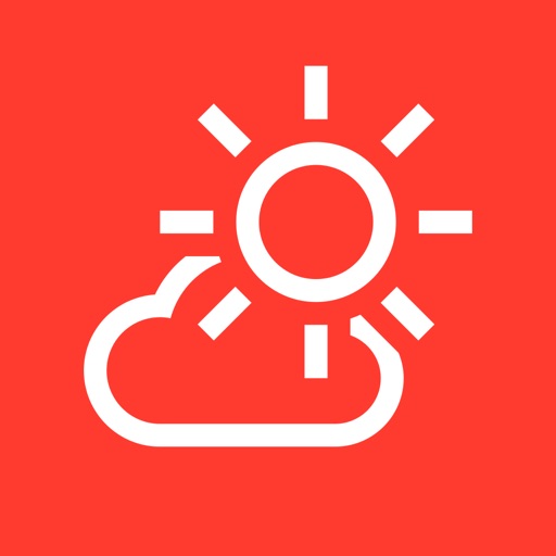Weather forecast made simple - Sunshine icon