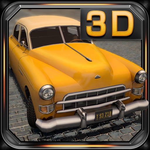Classic Cars 3D Parking Icon
