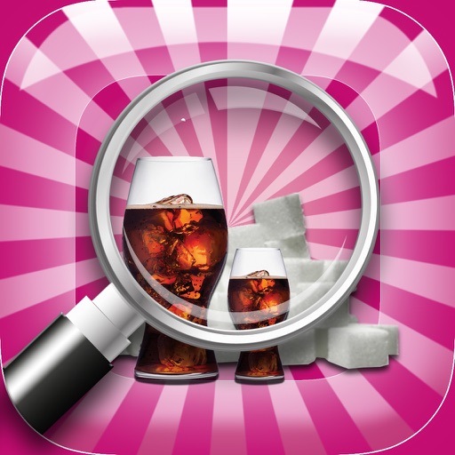 Find Candy , Soda and Sugar - Hidden Object Icon