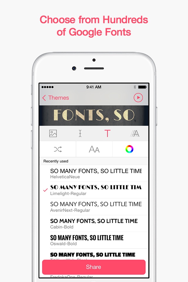 Fontspiration screenshot 3