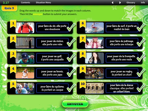 iCan Speak French Level 1 Module 6 screenshot 2