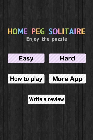 HOME PEG SOLITAIRE screenshot 4