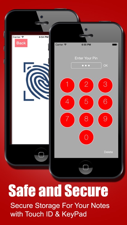 Secure Notes for iPhone, iPad, iPod & Watch