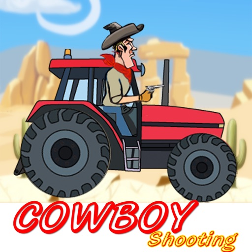 Cowboy Shooting Monsters Collect Coin Fun For Kids Icon