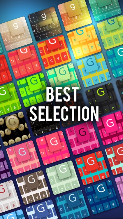 Keys on Fleek for iPhone - Customize your keyboard with colorful themes
