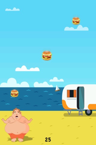 Feed The Fat Guy Free - A Not So Fit Game screenshot 4