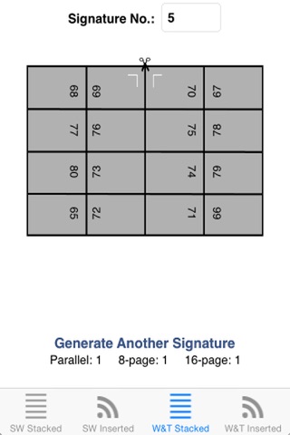 16-up Page Impositions - náhled