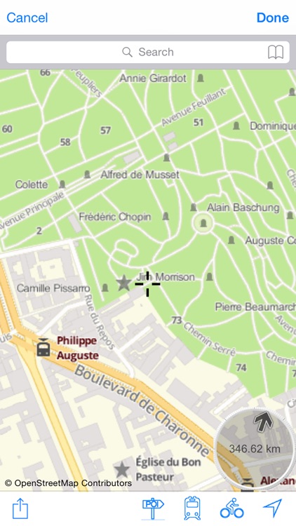 Père Lachaise Cemetery : Interactive Map