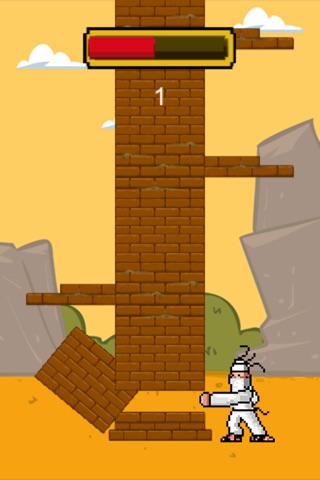 Ninja Challenge - Chop The Tower screenshot 2