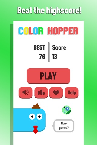 Color swing - mega crazy, cute and happy one-clicker jump game screenshot 3