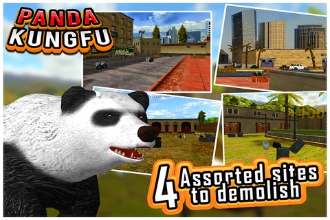 Panda Kung Fu ( 3D Angry Animal Simulator Game ) screenshot 2