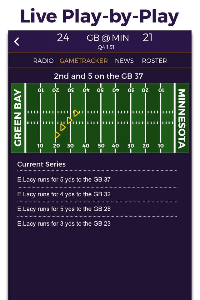 Minnesota Football Radio & Live Scores screenshot 2