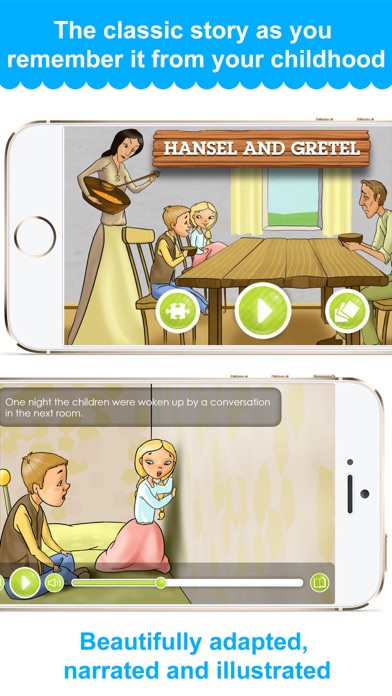 How to cancel & delete Hansel and Gretel - Narrated Children Story from iphone & ipad 1
