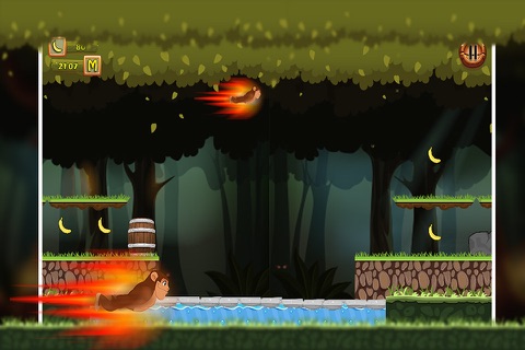 Jungle Monkey Rush Pro : Eat Bananas screenshot 4