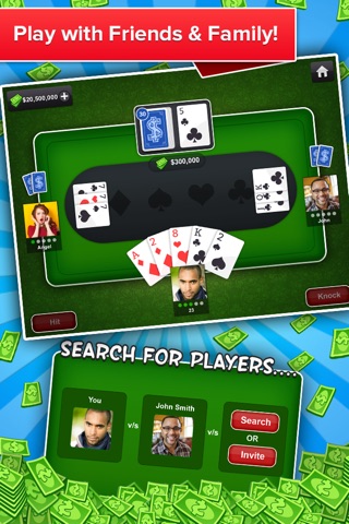 Tonk! Multiplayer Card Game screenshot 2