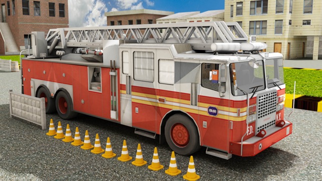 Fire Fighter Hero Parking Simulator - 911 Emergency Truck Dr(圖4)-速報App