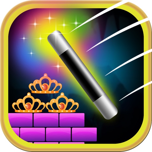 Princess Carnival Magic Wand Catapult -  Hit the Tiara Paid Icon