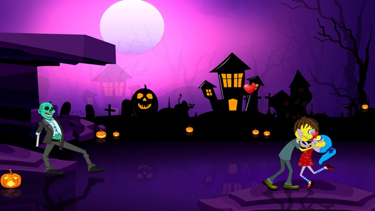 Halloween Zombie Kiss screenshot-4