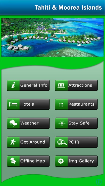 Tahiti & Moorea Offline Map Navigator