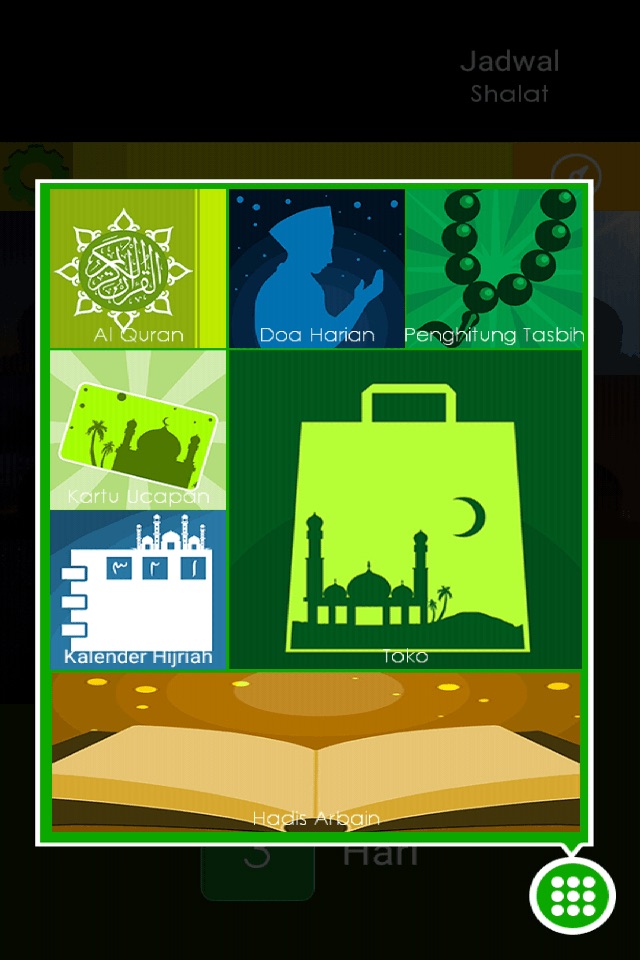 Muslim Daily : Al Quran, Azan, Doa, Hadis, Kartu Ucapan, Tasbih, Hijriah screenshot 3