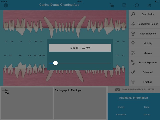 Dental Charting App
