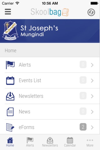 St Joseph’s Mungindi - Skoolbag screenshot 2