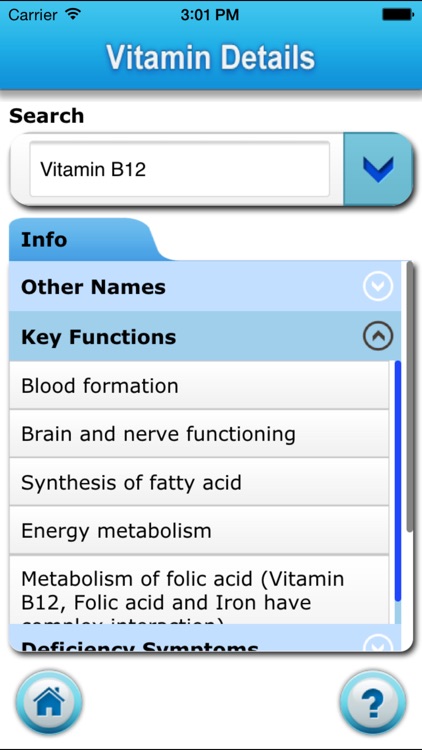 Vitamin Deficiency Finder screenshot-4