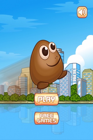 Baby Egg Hoppy Jump Adventure - Cute Pou Bouncing Pet Mania screenshot 2