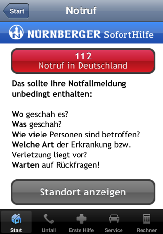 NÜRNBERGER SofortHilfe screenshot 4