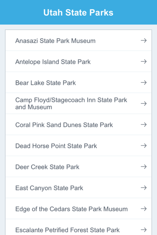 Utah National Parks & State Parks screenshot 2