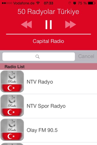 Türk Radyolar (TR): Haber, Müzik, Futbol screenshot 2