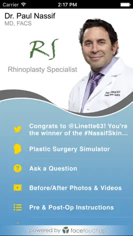 Game screenshot Dr. Nassif Rhinoplasty and Cosmetic Surgery mod apk