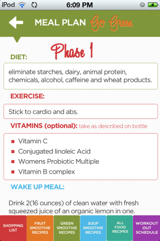 Detox Diet: Fit Girl screenshot 2