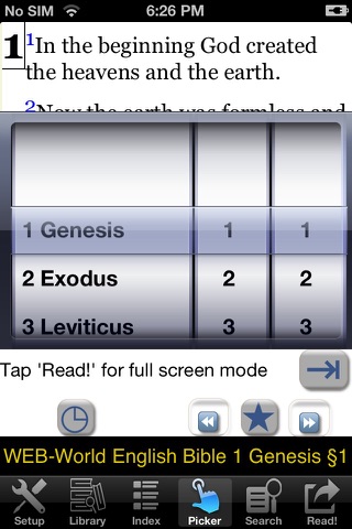 Bible WEB (World English Bible) screenshot 2