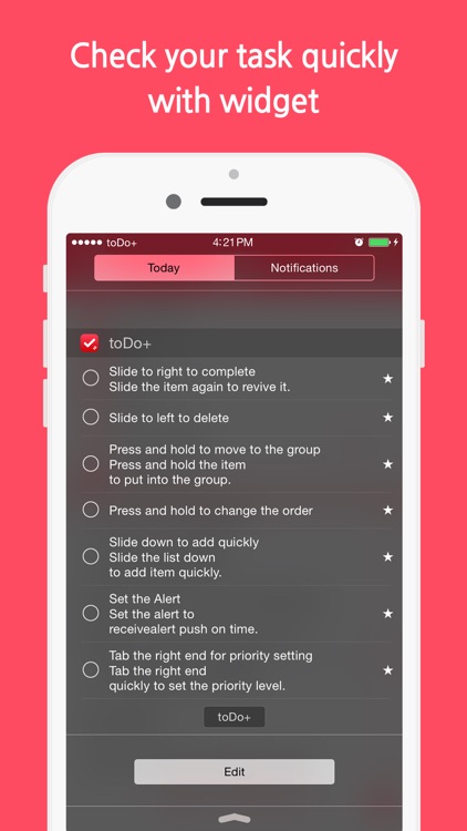 toDo+ (Tasks & Reminders, Check list)