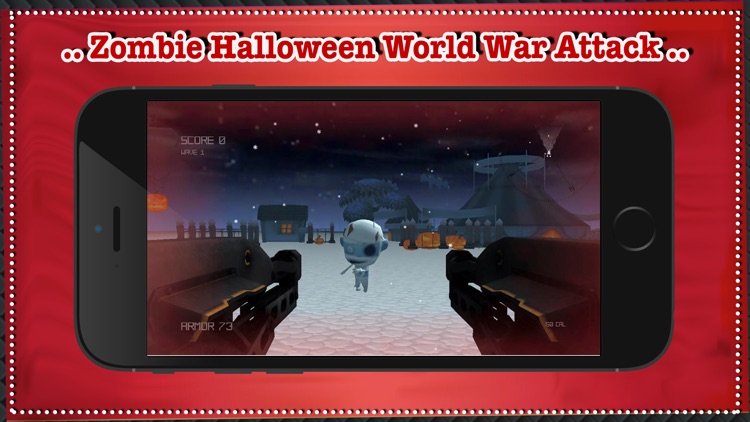 Zombie Halloween World War Attack - best strategy rpg shooting survival free game
