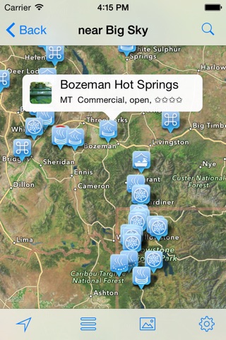 Montana & Wyoming Hot Springs screenshot 2