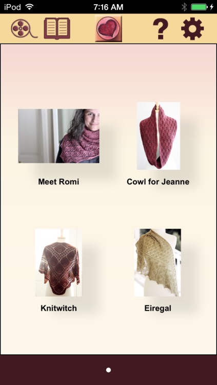 Romi Seven Small Shawls Year 4