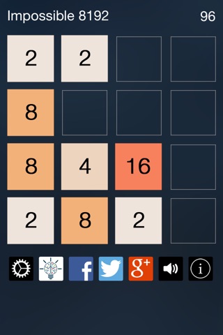 Impossible 8192 Math Strategy Pro Sliding Puzzler Game – Test Your IQ with the Challenging 2048 x4! screenshot 4