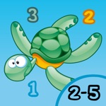 Underwater animals game for children age 2-5 Train your skills for kindergarten, preschool or nursery school