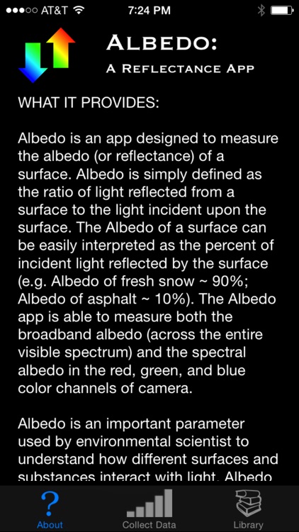 Albedo: A Reflectance App