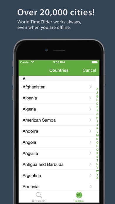 How to cancel & delete World TimeZlider - Convert time, schedule and share from iphone & ipad 4