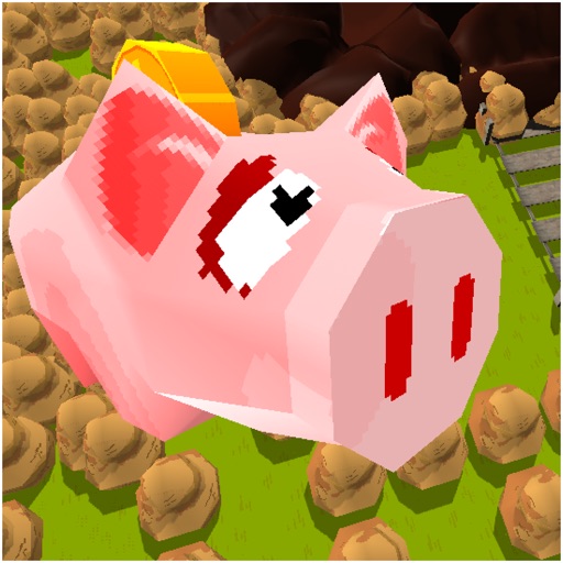 Piggybank Adventure - endless jumping action icon