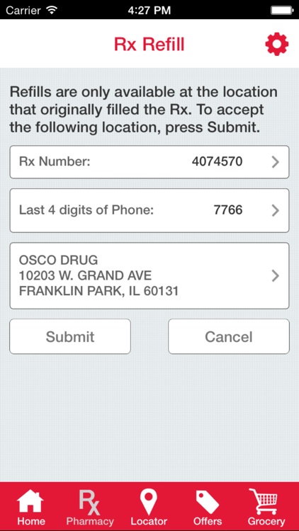 Jewel-Osco Rx Mobile App by Rx Touch