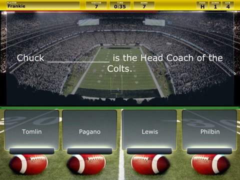 Pro Football Fan Challenge HD screenshot 4