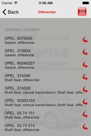 Запчасти Opel Meriva screenshot 3