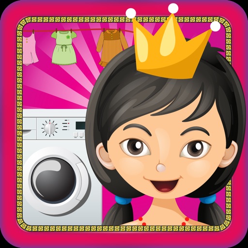 Princess Dirty Laundry - Crazy washing and cleanup games for kids iOS App