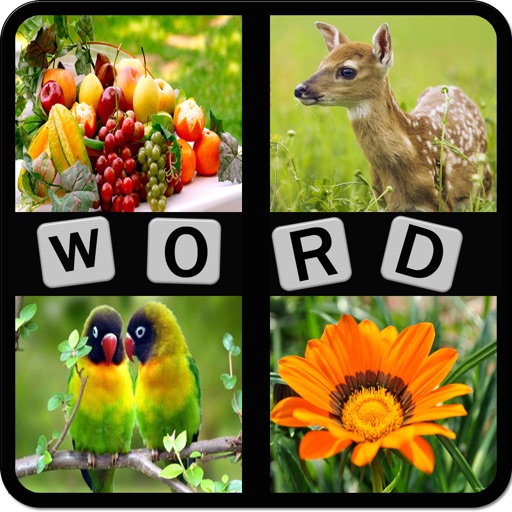Kids Word Puzzles - Spell to learn Animals, Birds, Fruits, Flowers, Shapes, Vegetables for preschool and kindergarten iOS App
